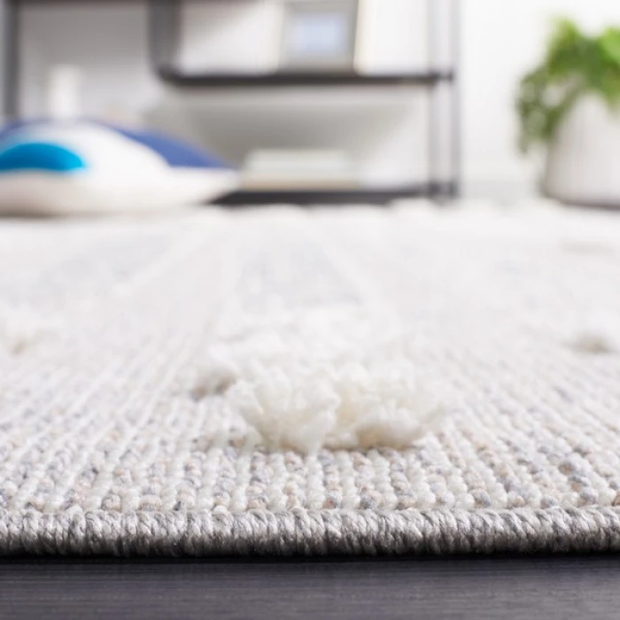 Safavieh Trends Grey / Ivory TRD122 9 ft. X 12 ft. Rectangle Rug