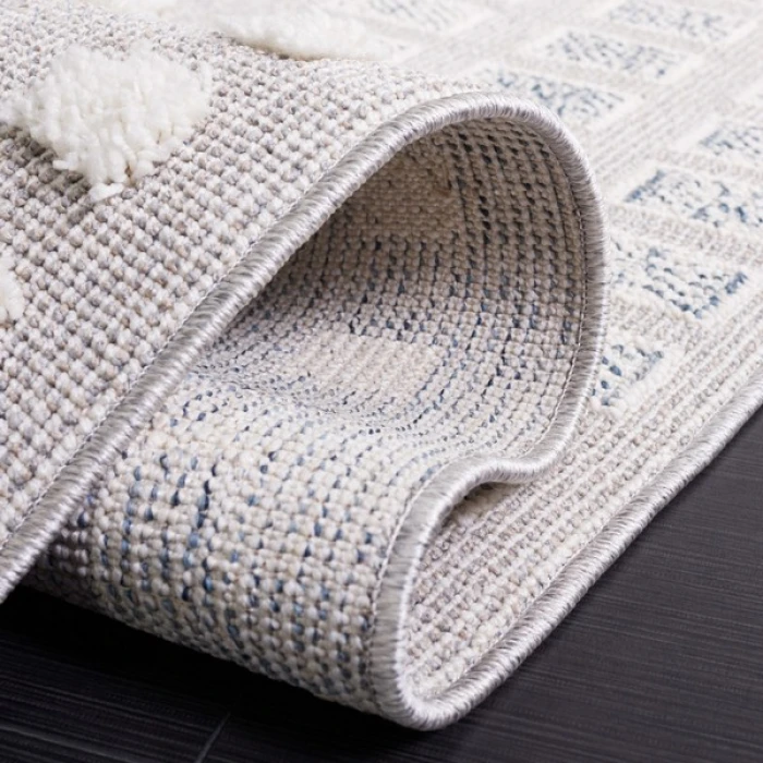 Safavieh Trends Grey / Ivory TRD122 9 ft. X 12 ft. Rectangle Rug