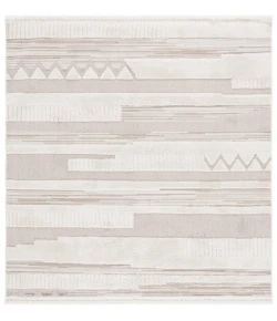 Safavieh Urban Ivory / Beige URB200 6 ft. 7 in. X 6 ft. 7 in. Square Rug