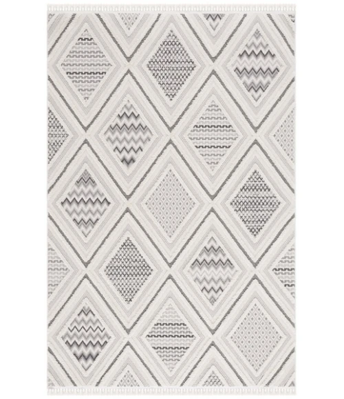 Safavieh Urban Grey / Ivory URB202 4 ft. X 6 ft. Rectangle Rug