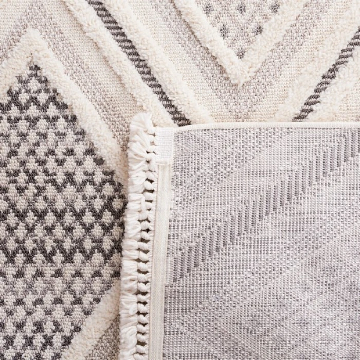Safavieh Urban Grey / Ivory URB202 6 ft. 7 in. X 6 ft. 7 in. Square Rug