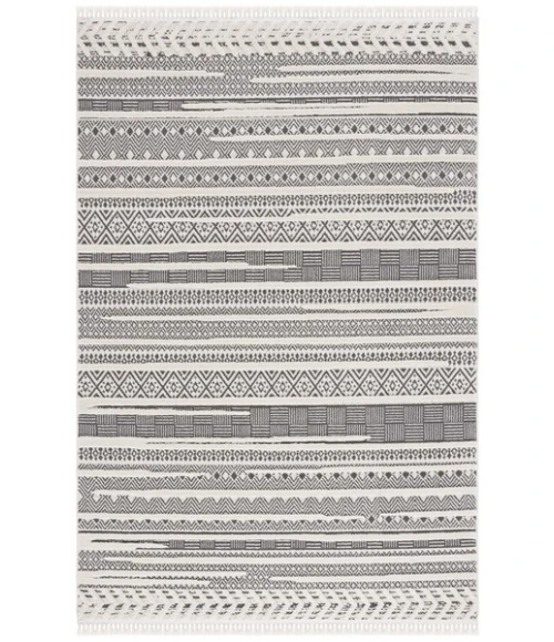 Safavieh Urban Grey / Ivory URB204 5 ft. 3 in. X 7 ft. 6 in. Rectangle Rug