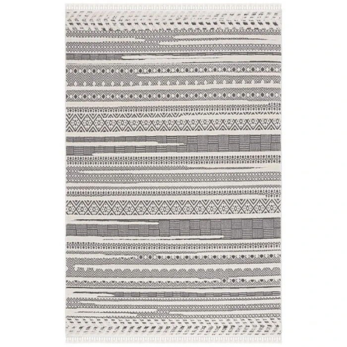 Safavieh Urban Grey / Ivory URB204 8 ft. X 10 ft. Rectangle Rug