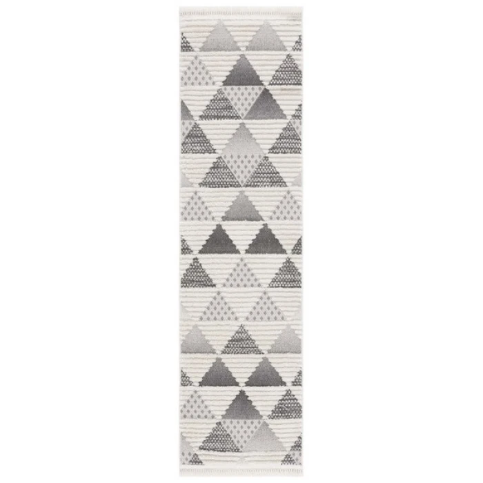 Safavieh Urban Grey / Ivory URB206 2 ft. 2 in. X 8 ft. Runner Rug