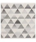 Safavieh Urban Grey / Ivory URB206 6 ft. 7 in. X 6 ft. 7 in. Square Rug