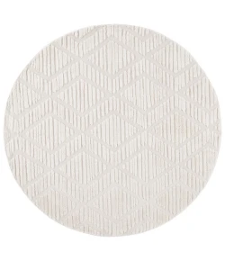 Safavieh Urban Ivory URB208 6 ft. 7 in. X 6 ft. 7 in. Round Rug