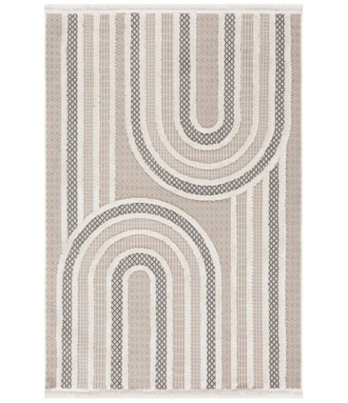 Safavieh Urban Beige / Ivory URB210 5 ft. 3 in. X 7 ft. 6 in. Rectangle Rug
