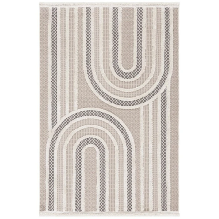 Safavieh Urban Beige / Ivory URB210 5 ft. 3 in. X 7 ft. 6 in. Rectangle Rug