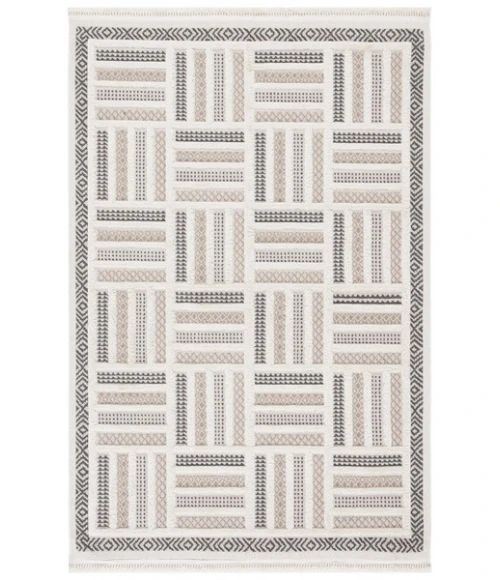 Safavieh Urban Beige / Ivory URB212 5 ft. 3 in. X 7 ft. 6 in. Rectangle Rug