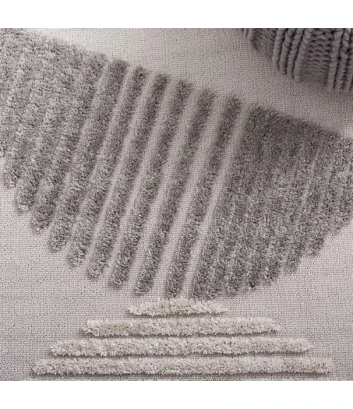 Safavieh Urban Grey / Light Grey URB218 2 ft. 2 in. X 8 ft. Runner Rug