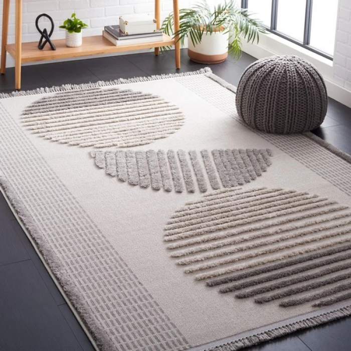 Safavieh Urban Grey / Light Grey URB218 4 ft. X 6 ft. Rectangle Rug