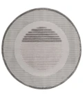 Safavieh Urban Grey / Light Grey URB218 6 ft. 7 in. X 6 ft. 7 in. Round Rug