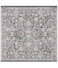 Safavieh Vivaldi Navy / Ivory VIV516 6 ft. 7 in. X 6 ft. 7 in. Square Rug