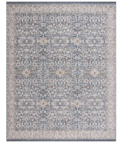 Safavieh Vivaldi Light Blue / Ivory VIV546 8 ft. X 10 ft. Rectangle Rug