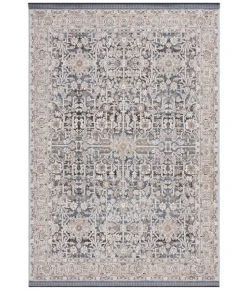 Safavieh Vivaldi Blue / Ivory VIV546 4 ft. X 6 ft. Rectangle Rug