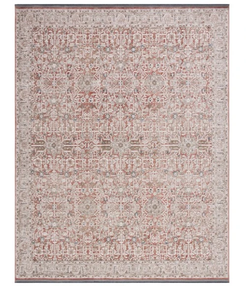 Safavieh Vivaldi Rust / Ivory VIV546 4 ft. X 6 ft. Rectangle Rug