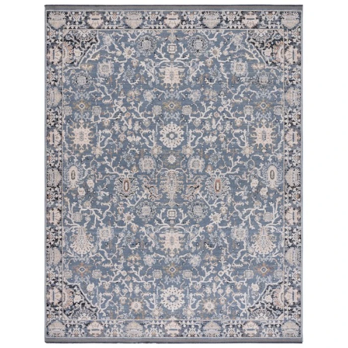 Safavieh Vivaldi Navy / Ivory VIV561 8 ft. X 10 ft. Rectangle Rug