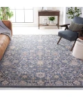 Safavieh Vivaldi Navy / Ivory VIV561 8 ft. X 10 ft. Rectangle Rug