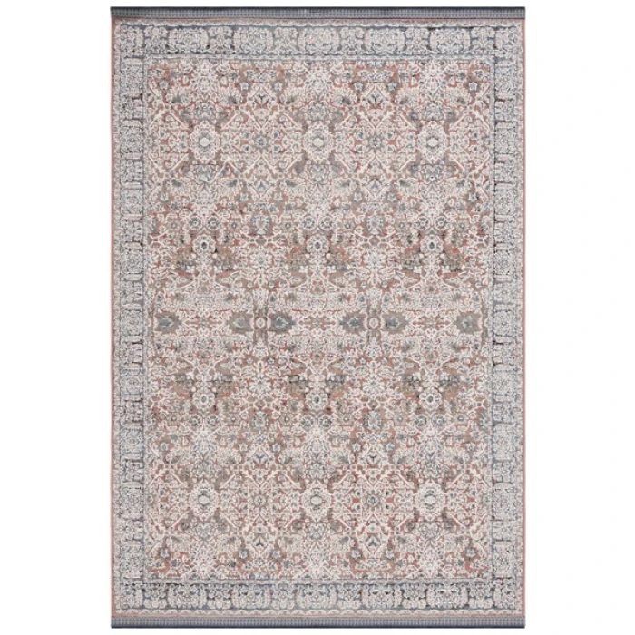 Safavieh Vivaldi Navy / Rust VIV562 4 ft. X 6 ft. Rectangle Rug