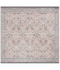 Safavieh Vivaldi Navy / Rust VIV562 6 ft. 7 in. X 6 ft. 7 in. Square Rug