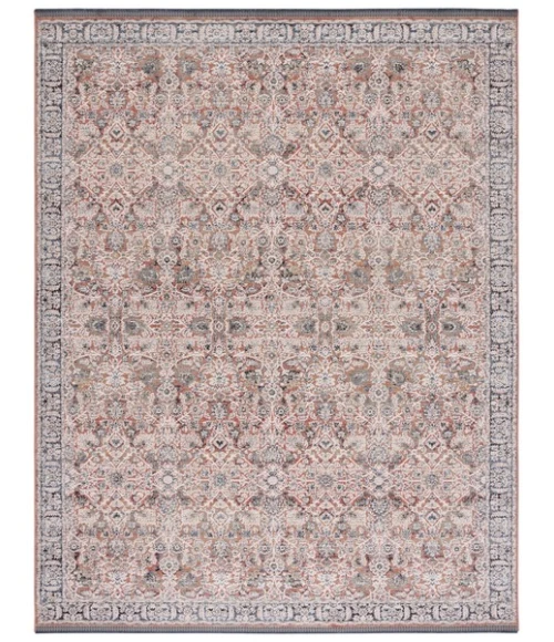 Safavieh Vivaldi Navy / Rust VIV562 8 ft. X 10 ft. Rectangle Rug