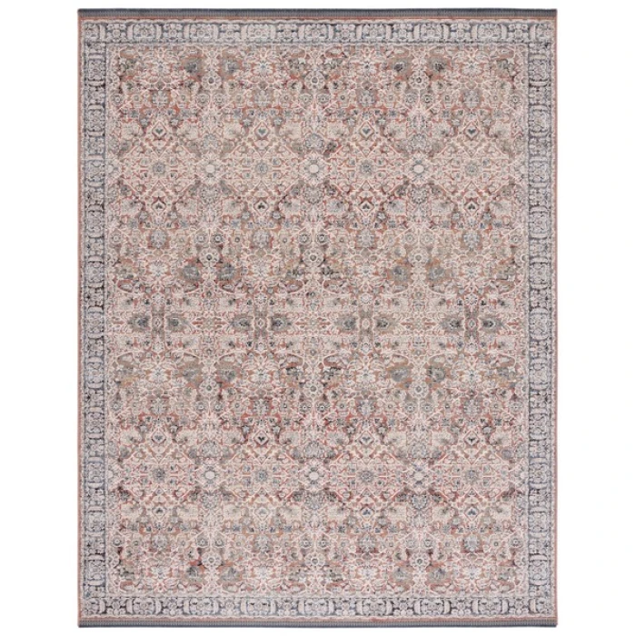Safavieh Vivaldi Navy / Rust VIV562 9 ft. X 12 ft. Rectangle Rug