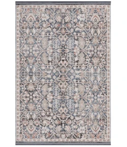 Safavieh Vivaldi Blue / Ivory VIV568 5 ft. 3 in. X 7 ft. 6 in. Rectangle Rug