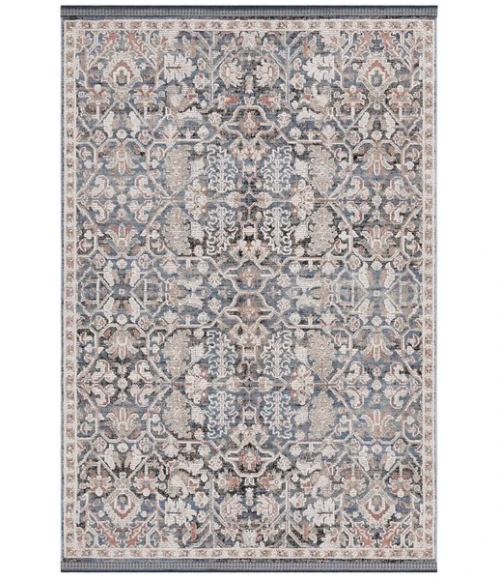 Safavieh Vivaldi Blue / Ivory VIV568 4 ft. X 6 ft. Rectangle Rug