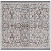 Safavieh Vivaldi Blue / Ivory VIV568 6 ft. 7 in. X 6 ft. 7 in. Square Rug