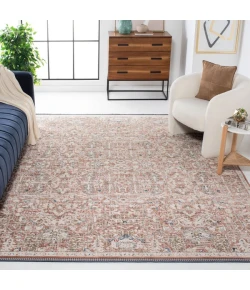 Safavieh Vivaldi Rust / Ivory VIV568 5 ft. 3 in. X 7 ft. 6 in. Rectangle Rug