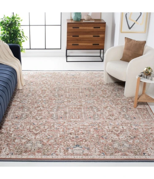 Safavieh Vivaldi Rust / Ivory VIV568 4 ft. X 6 ft. Rectangle Rug
