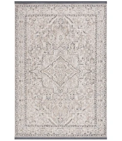 Safavieh Vivaldi Ivory / Light Olive VIV595 5 ft. 3 in. X 7 ft. 6 in. Rectangle Rug