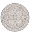 Safavieh Vivaldi Ivory / Light Olive VIV595 6 ft. 7 in. X 6 ft. 7 in. Round Rug