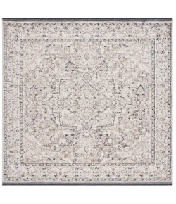Safavieh Vivaldi Ivory / Light Olive VIV595 6 ft. 7 in. X 6 ft. 7 in. Square Rug