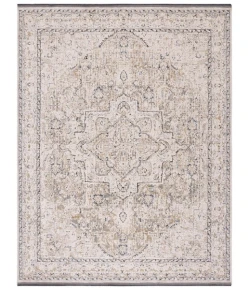 Safavieh Vivaldi Ivory / Light Olive VIV595 9 ft. X 12 ft. Rectangle Rug