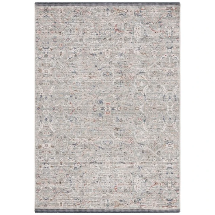 Safavieh Vivaldi Ivory / Navy VIV596 4 ft. X 6 ft. Rectangle Rug