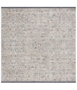 Safavieh Vivaldi Ivory / Navy VIV596 6 ft. 7 in. X 6 ft. 7 in. Square Rug