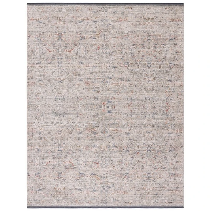Safavieh Vivaldi Ivory / Navy VIV596 8 ft. X 10 ft. Rectangle Rug