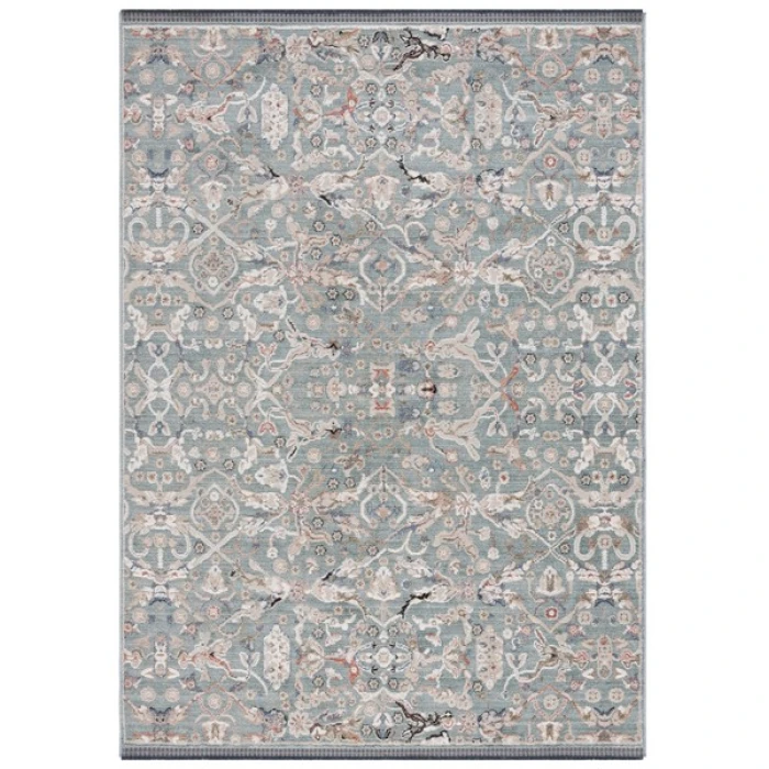 Safavieh Vivaldi Navy / Rust VIV596 4 ft. X 6 ft. Rectangle Rug