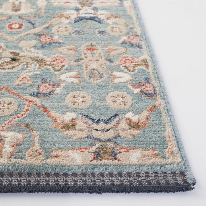 Safavieh Vivaldi Navy / Rust VIV596 8 ft. X 10 ft. Rectangle Rug