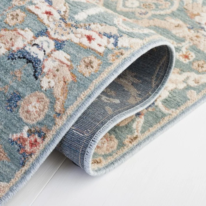 Safavieh Vivaldi Navy / Rust VIV596 8 ft. X 10 ft. Rectangle Rug