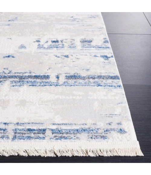 Safavieh Whisper Grey / Blue Ivory WHS542 2 ft. 2 in. X 8 ft. Runner Rug