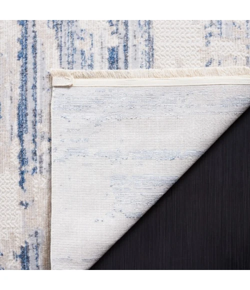 Safavieh Whisper Grey / Blue Ivory WHS542 2 ft. 2 in. X 8 ft. Runner Rug