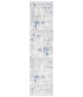 Safavieh Whisper Grey / Blue Ivory WHS544 2 ft. 2 in. X 8 ft. Runner Rug