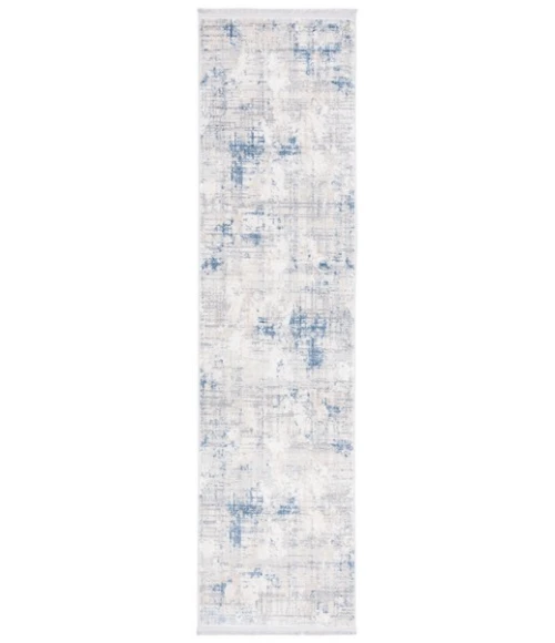 Safavieh Whisper Grey / Blue Ivory WHS544 2 ft. 2 in. X 8 ft. Runner Rug