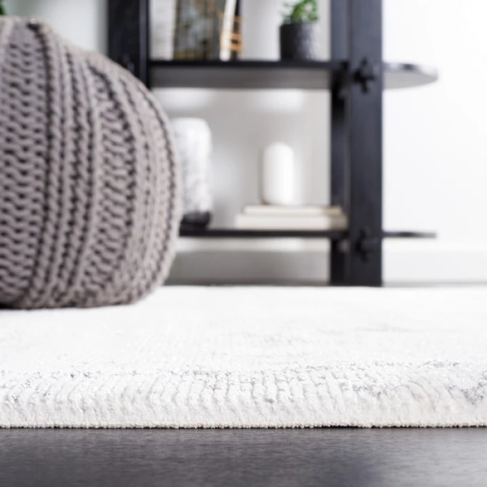 Safavieh Whisper Ivory / Grey WHS546 9 ft. X 12 ft. Rectangle Rug