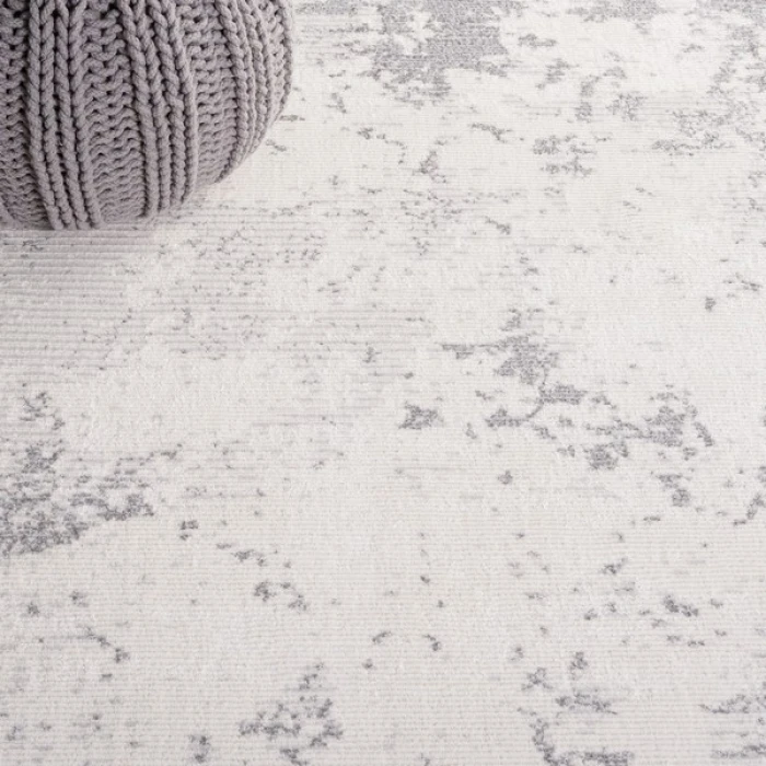 Safavieh Whisper Ivory / Grey WHS546 9 ft. X 12 ft. Rectangle Rug