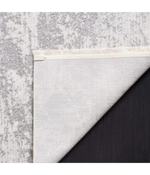 Safavieh Whisper Ivory / Grey WHS546 6 ft. 7 in. X 6 ft. 7 in. Square Rug