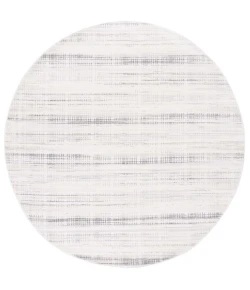 Safavieh Whisper Ivory / Grey WHS548 6 ft. 7 in. X 6 ft. 7 in. Round Rug