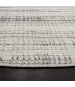 Safavieh Whisper Ivory / Grey WHS548 6 ft. 7 in. X 6 ft. 7 in. Round Rug